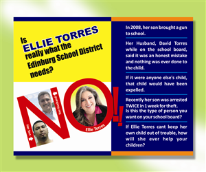 negative postcard for political campaign | Postcard Design by Sajal Samaddar