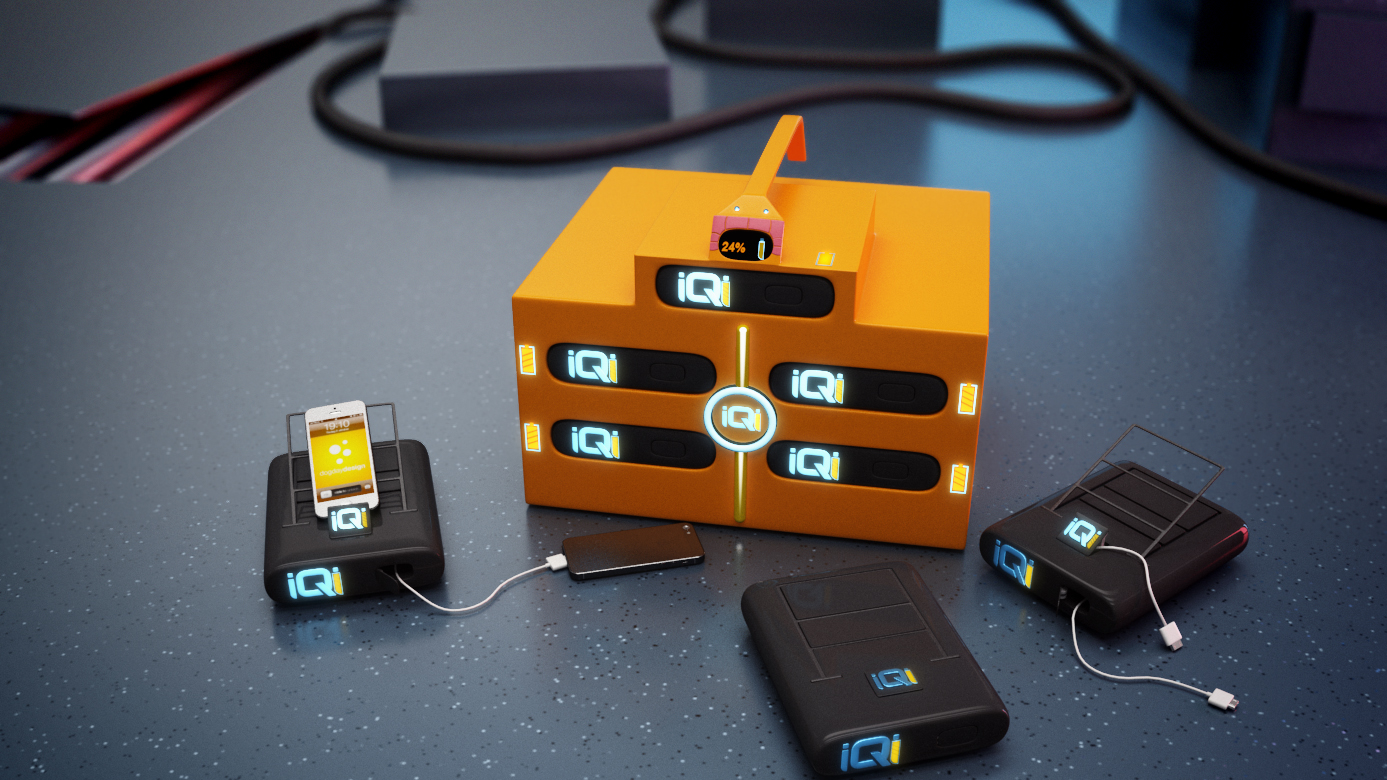 Diseño 3D por ariya para iQi Charge Ltd | Diseño #4238678