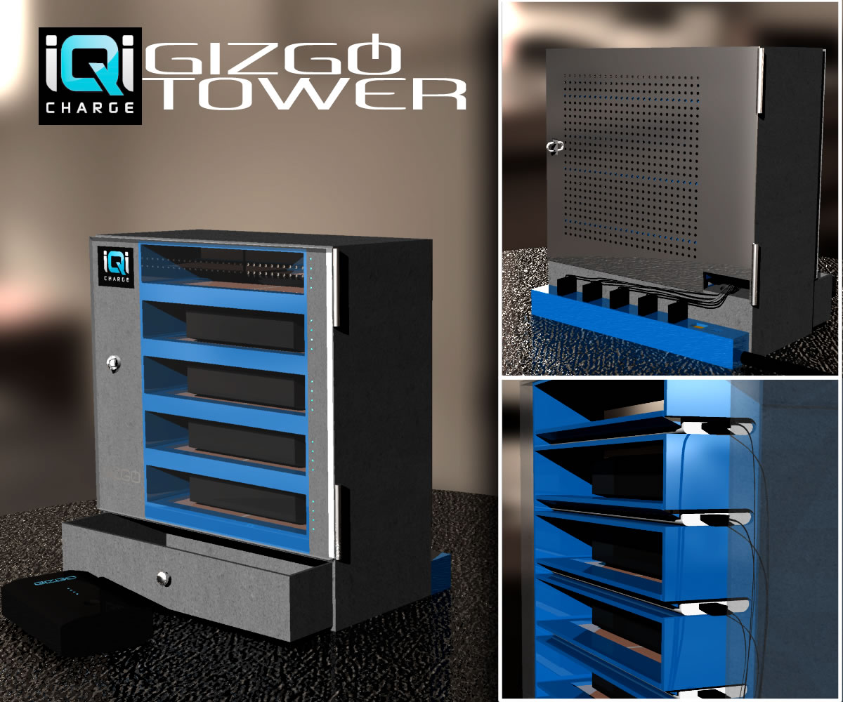 Design 3D par Flying Spade Graphics pour iQi Charge Ltd | Design #4326892