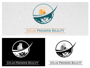 Atlas Premier Realty | Logo Design by Silkyluss
