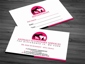 Business Card Design by Sarah Haroon for this project | Design: #4224184