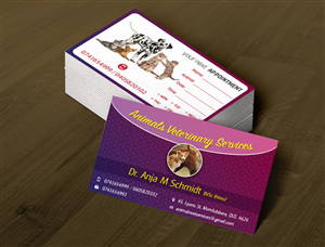 Business Card Design by Anooshaa Kachhia for this project | Design: #4250203