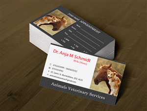 Business Card Design by Anooshaa Kachhia for this project | Design: #4250212