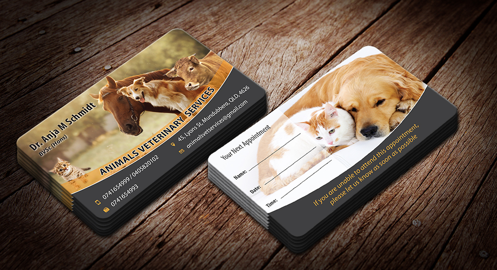 Business Card Design by Anooshaa Kachhia for this project | Design #4266569