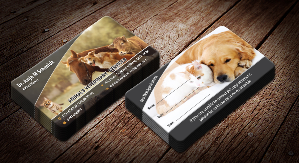 Business Card Design by Anooshaa Kachhia for this project | Design #4266596