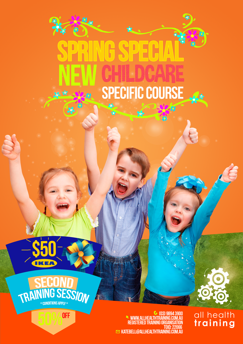 Flyer Design by Martus for All Health Training | Design #4226952