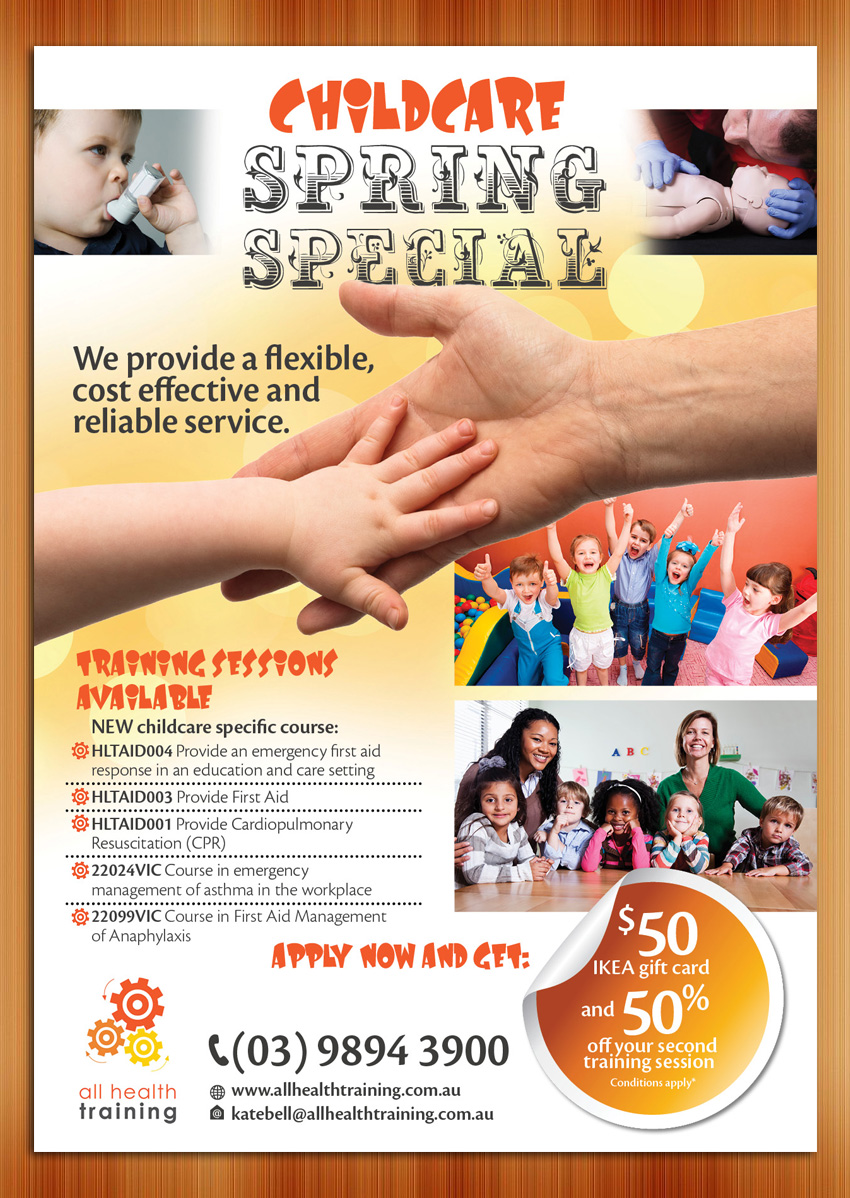 Diseño de Flyer por PAS-CREATIVE para All Health Training | Diseño #4240786