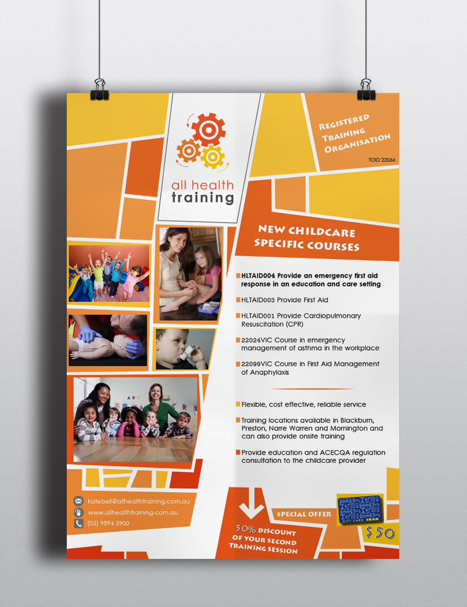 Diseño de Flyer por Tomi and Edó para All Health Training | Diseño #4267513