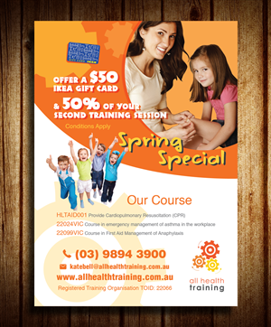 Diseño de Flyer por AngelGu para All Health Training | Diseño: #4240178