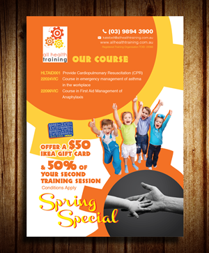 Diseño de Flyer por AngelGu para All Health Training | Diseño: #4241039