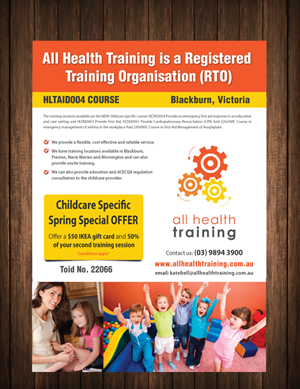 A4 Childcare Spring Special Flyer | Flyer Design by meet007
