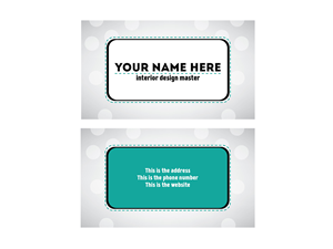 Business Card Design by Sunaina