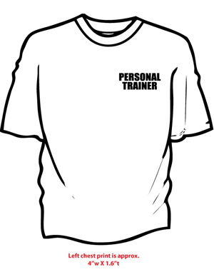 67 Bold T-shirt Designs | Personal Trainer T-shirt Design Project for a ...