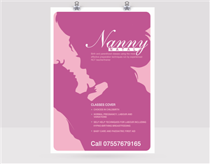 New ante natal classes need competitive poster design | Diseño de Póster por cb1318