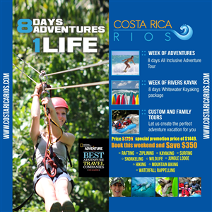 Graphic Design by Bins for Costa Rica Rios | Design: #4289228