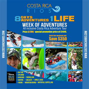Graphic Design by Bins for Costa Rica Rios | Design: #4289266