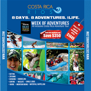 Graphic Design by Bins for Costa Rica Rios | Design: #4296650