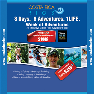 Graphic Design by Bins for Costa Rica Rios | Design: #4296661