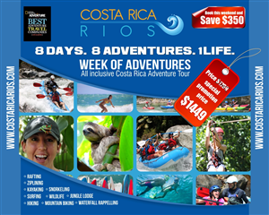 Graphic Design by Bins for Costa Rica Rios | Design: #4299107