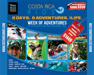 Graphic Design by Bins for Costa Rica Rios | Design: #4301847