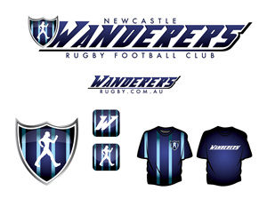 Newcastle Wanderers | Logo Design by Empathy Design