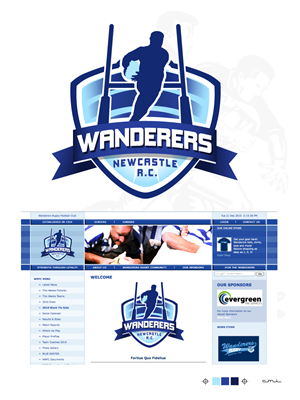 Logo Design by WAkland for Wanderers Rugby Football Club | Design: #171651