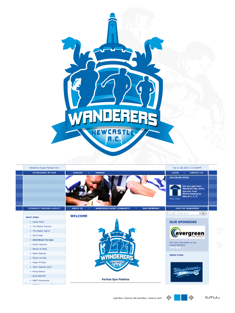 Logo Design by WAkland for Wanderers Rugby Football Club | Design #173890