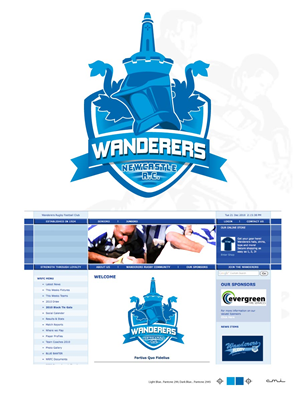 Diseño de Logo por WAkland para Wanderers Rugby Football Club | Diseño #176745