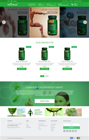 Web Design by A.D.S for USA HPSON Pharmaceuticals Group LTD. | Design: #4586606