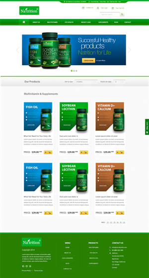 Diseño Web por Pabloravel para USA HPSON Pharmaceuticals Group LTD. | Diseño: #4215925