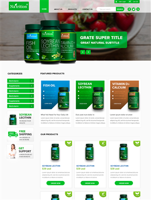 Web Design by Pabloravel for USA HPSON Pharmaceuticals Group LTD. | Design: #4228130