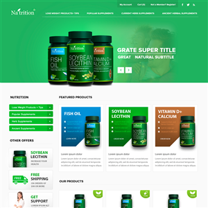Web Design by Pabloravel for USA HPSON Pharmaceuticals Group LTD. | Design: #4262270