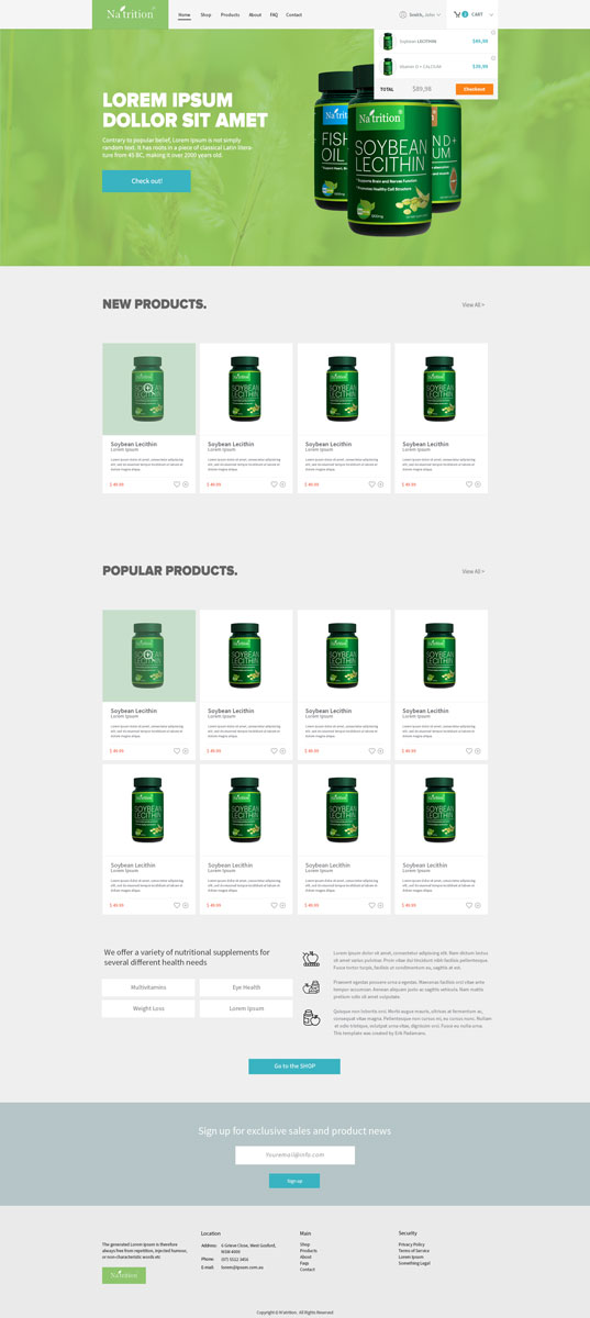 Diseño Web por HrvojeMijatovic para USA HPSON Pharmaceuticals Group LTD. | Diseño #4212286