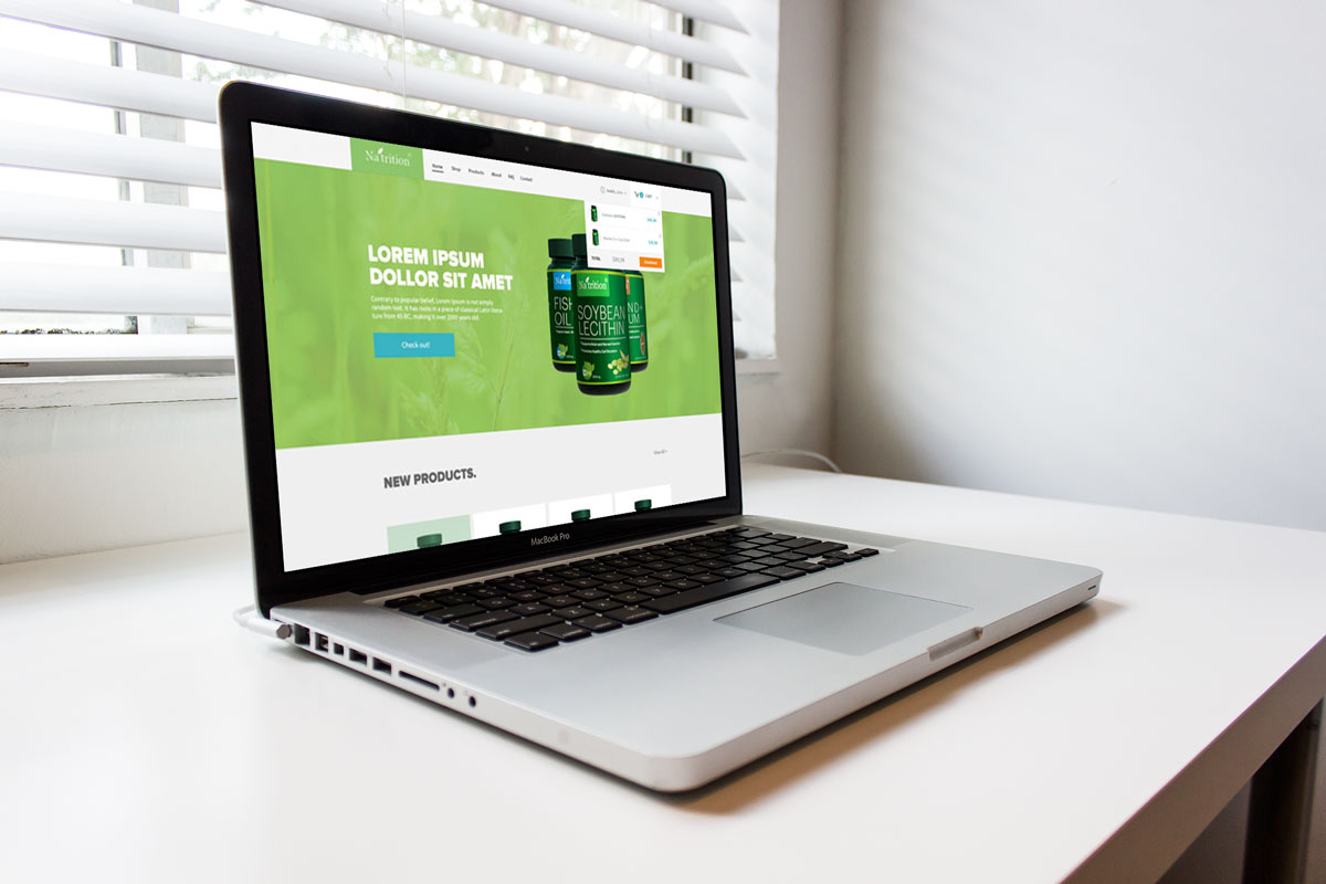 Web Design by HrvojeMijatovic for USA HPSON Pharmaceuticals Group LTD. | Design #4212289