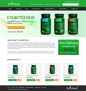 Web Design by webxvision for USA HPSON Pharmaceuticals Group LTD. | Design: #4236302