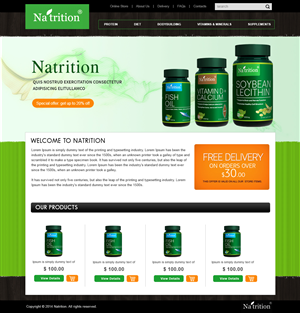 Web Design by webxvision for USA HPSON Pharmaceuticals Group LTD. | Design: #4236313