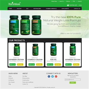 Web Design by webxvision for USA HPSON Pharmaceuticals Group LTD. | Design: #4245980