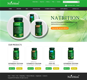 Web Design by webxvision for USA HPSON Pharmaceuticals Group LTD. | Design: #4246000