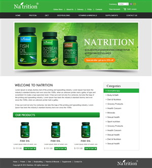 Web Design by webxvision for USA HPSON Pharmaceuticals Group LTD. | Design: #4632009