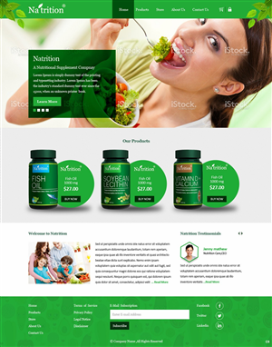 Web Design by pb for USA HPSON Pharmaceuticals Group LTD. | Design: #4222454