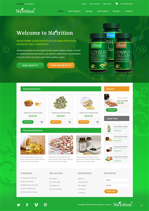 Web Design by pb for USA HPSON Pharmaceuticals Group LTD. | Design: #4222462