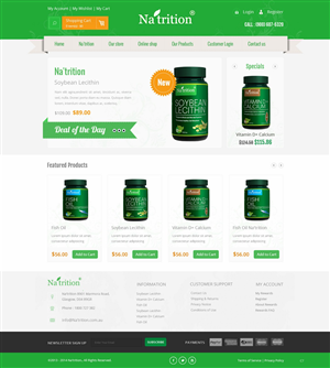 Web Design by pb for USA HPSON Pharmaceuticals Group LTD. | Design: #4222465