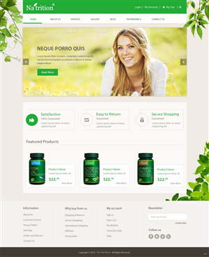 Web Design by pb for USA HPSON Pharmaceuticals Group LTD. | Design: #4222477