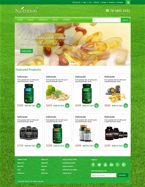 Web Design by pb for USA HPSON Pharmaceuticals Group LTD. | Design: #4226481