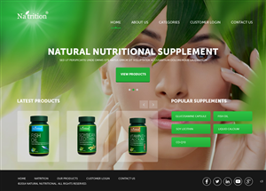 Web Design by pb for USA HPSON Pharmaceuticals Group LTD. | Design: #4588333