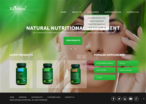 Web Design by pb for USA HPSON Pharmaceuticals Group LTD. | Design: #4588361