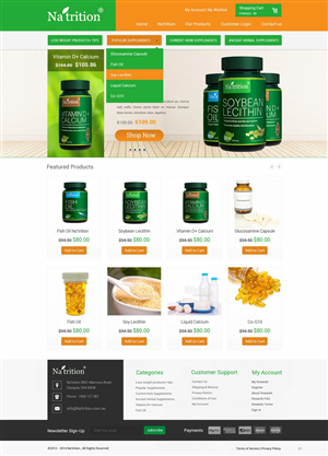 Web Design by pb for USA HPSON Pharmaceuticals Group LTD. | Design: #4588370