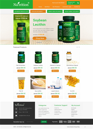 Web Design by pb for USA HPSON Pharmaceuticals Group LTD. | Design: #4588375