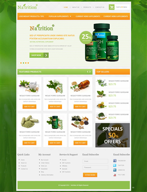 Web Design by pb for USA HPSON Pharmaceuticals Group LTD. | Design: #4588381