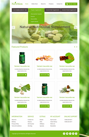 Web Design by pb for USA HPSON Pharmaceuticals Group LTD. | Design: #4588390